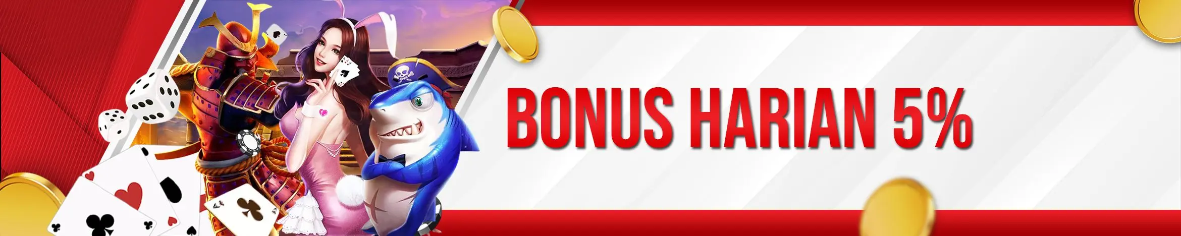 BONUS DEPOSIT HARIAN 5